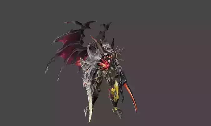 Zeloeman K 7 demon armor