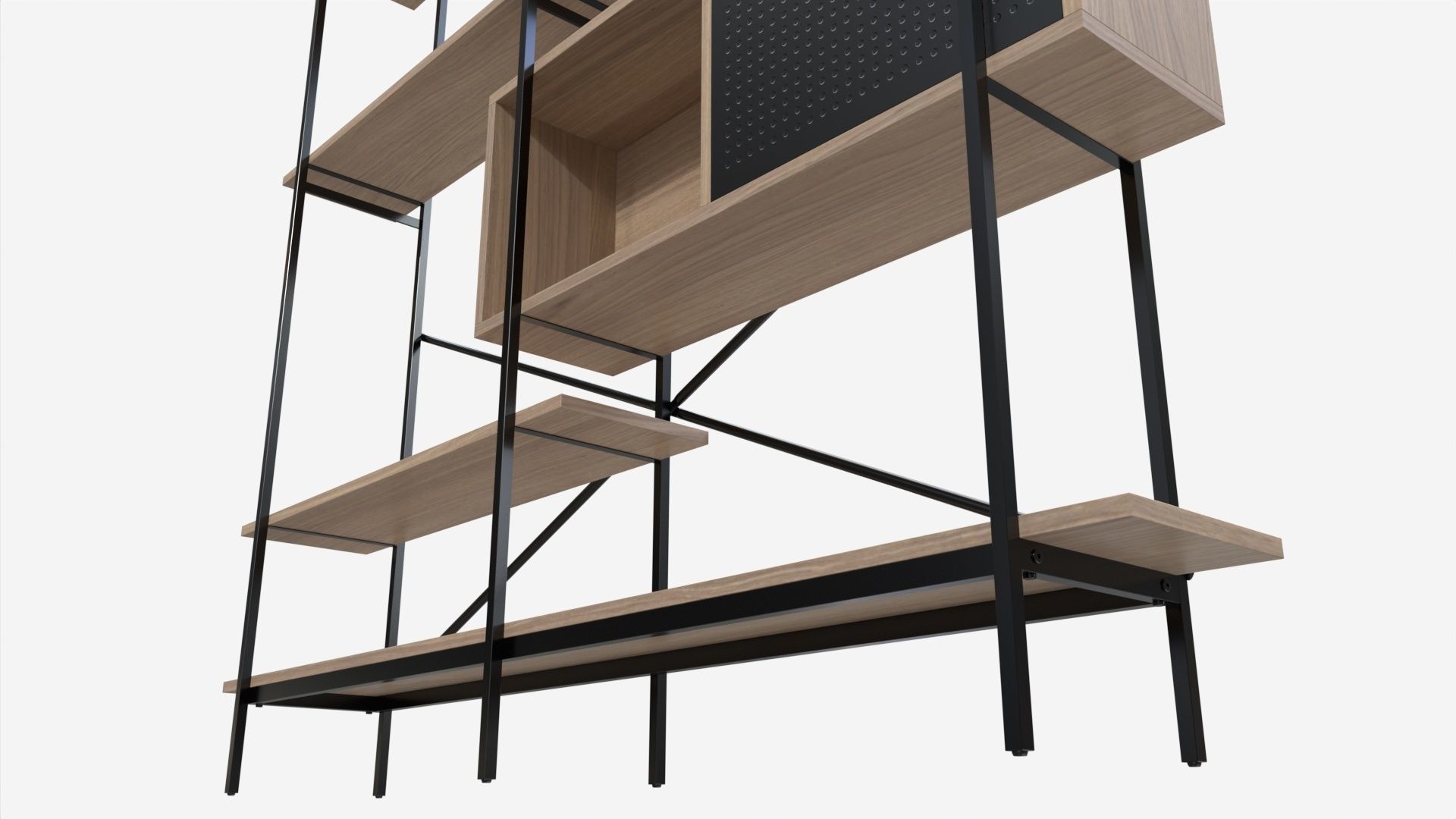 Book case Angus 3D model_2