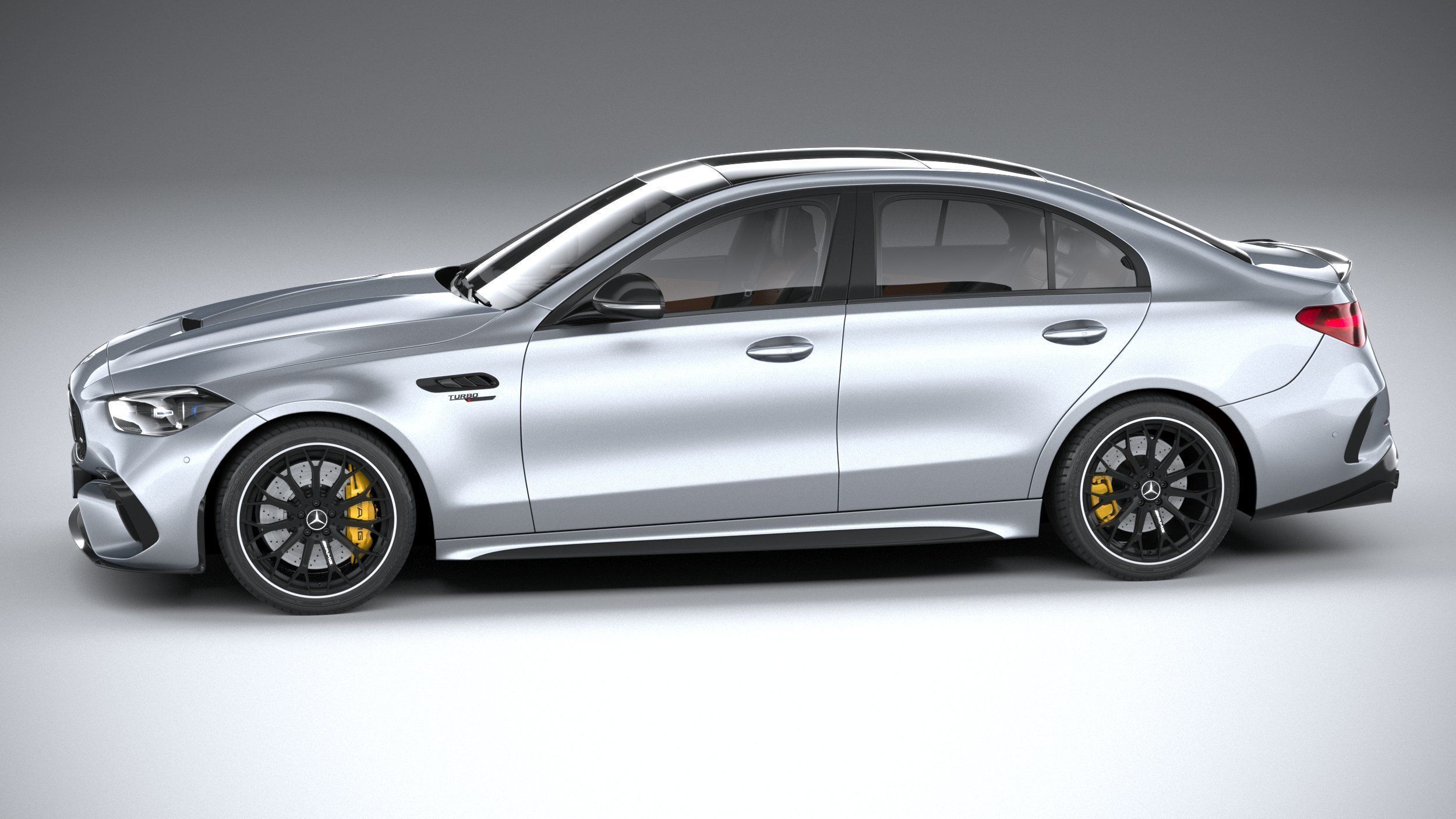 Mercedes-Benz C63S AMG E Performance 2023 3D model_8