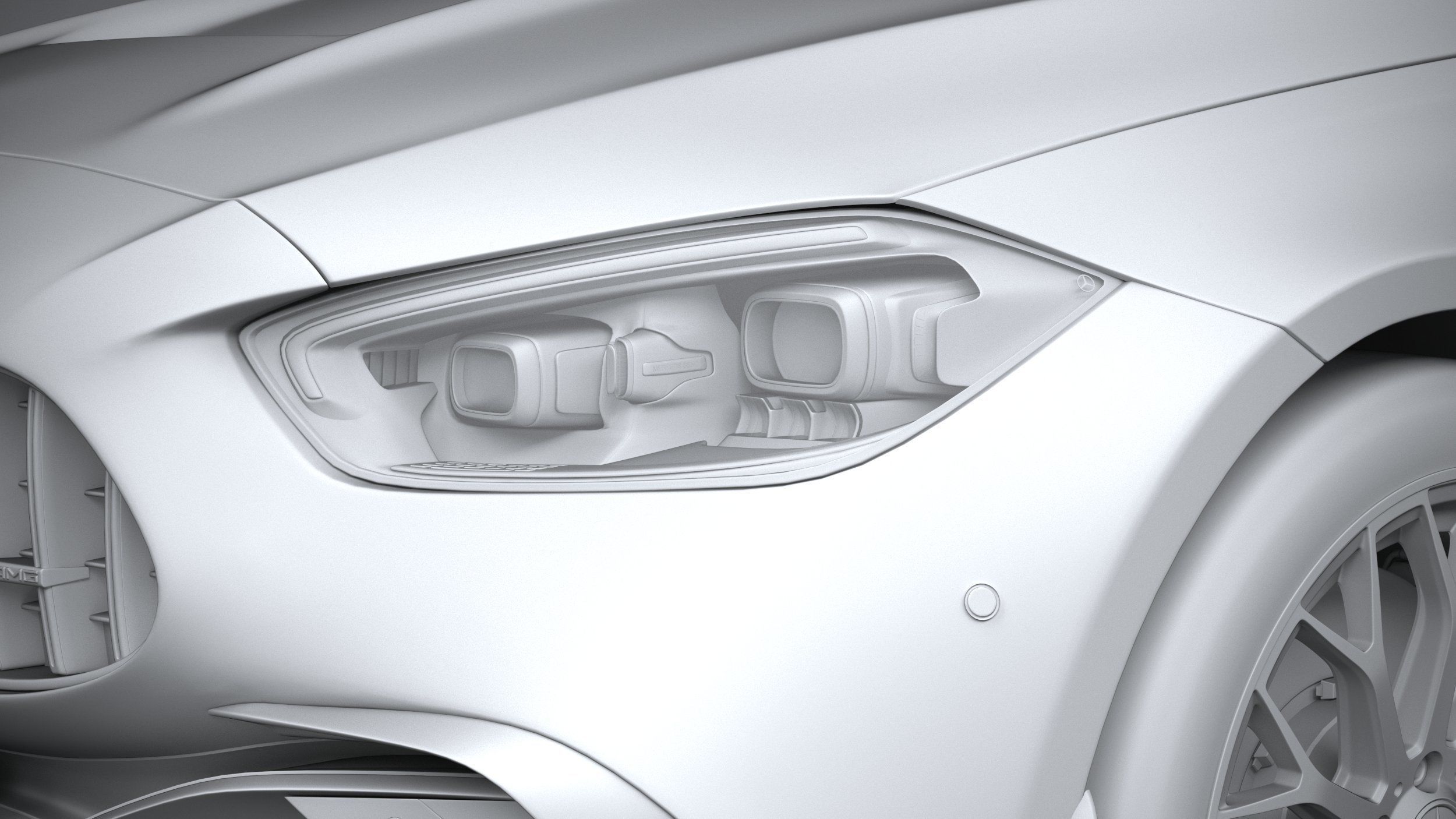 Mercedes-Benz C63S AMG E Performance 2023 3D model_23