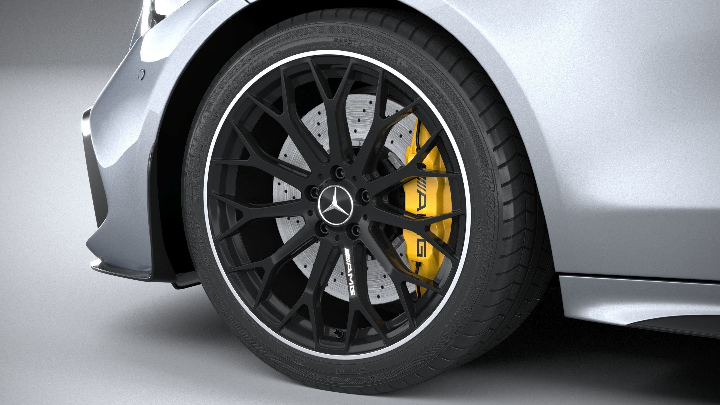 Mercedes-Benz C63S AMG E Performance 2023 3D model_16