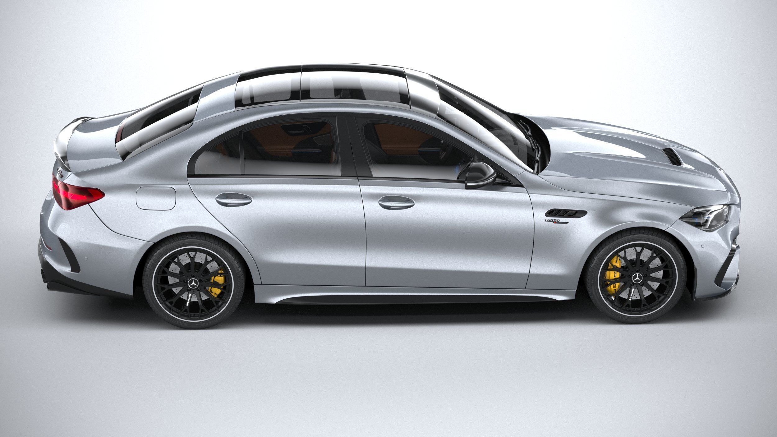 Mercedes-Benz C63S AMG E Performance 2023 3D model_11
