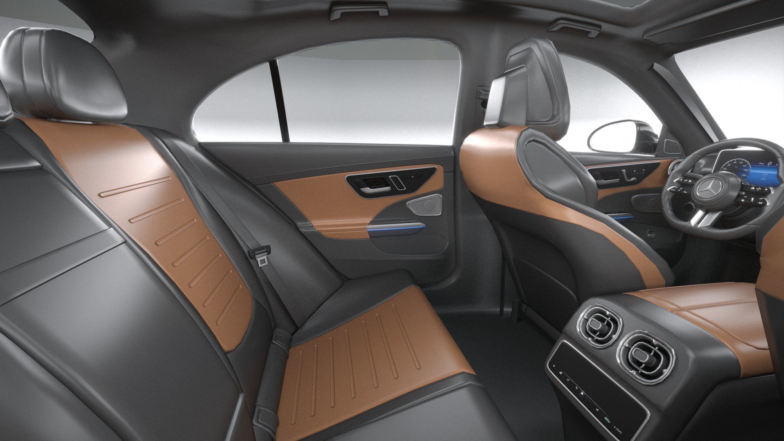 Mercedes-Benz C63S AMG E Performance 2023 3D model_29