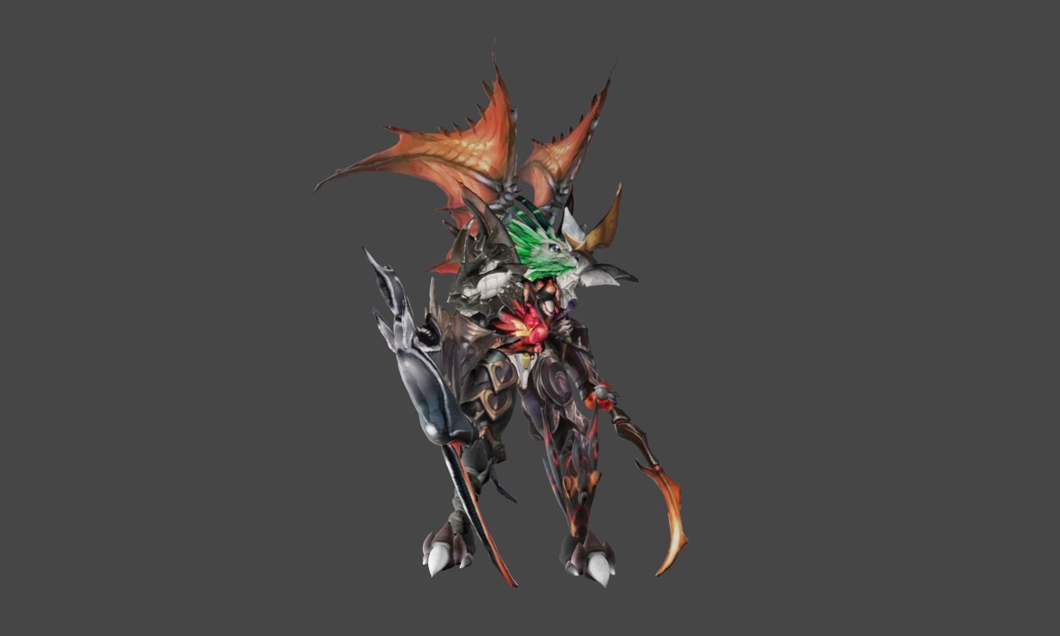 Zeloeman  K 2 Low-poly 3D model_4