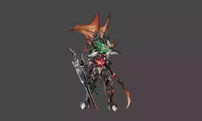 Zeloeman  K 2 Low-poly 3D model