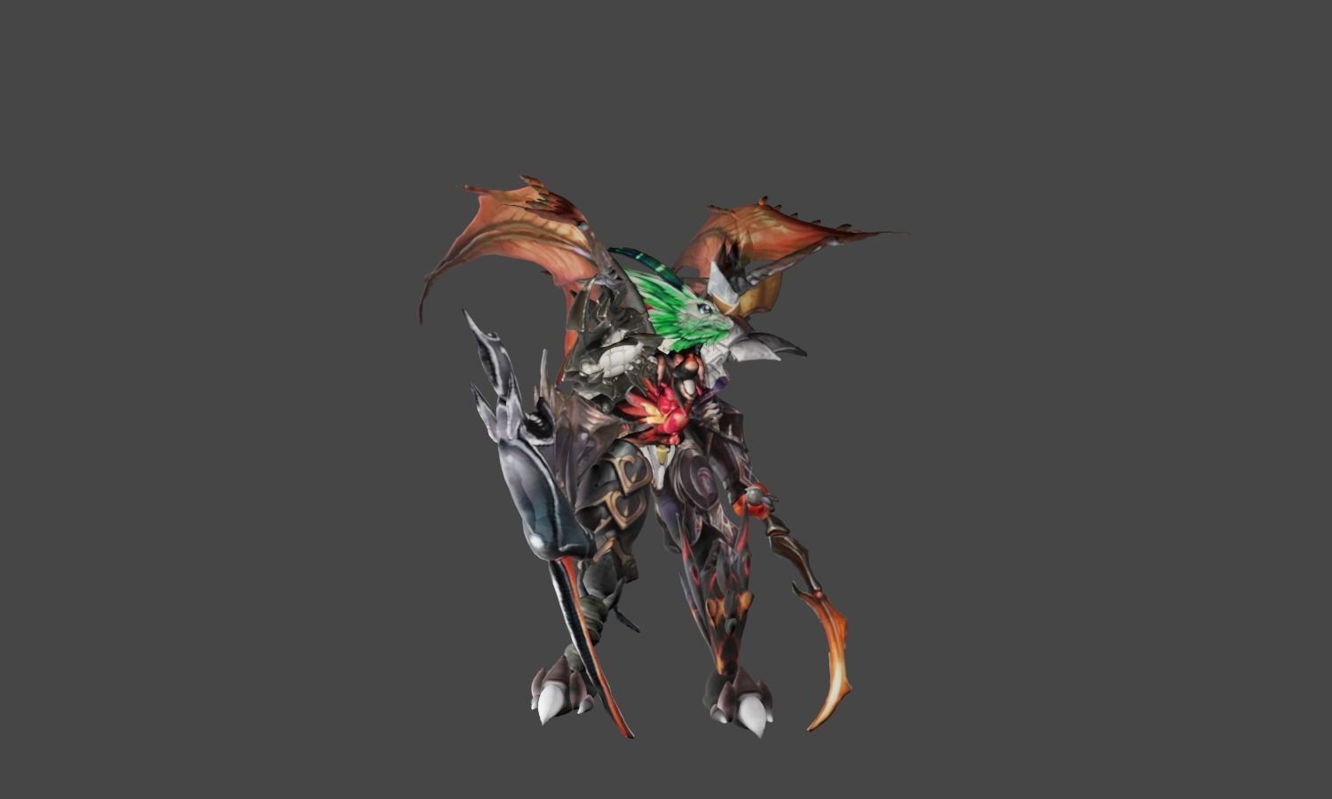 Zeloeman  K 2 Low-poly 3D model_15