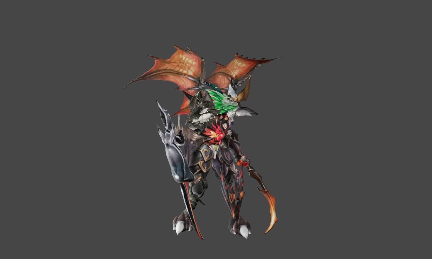 Zeloeman  K 2 Low-poly 3D model_20