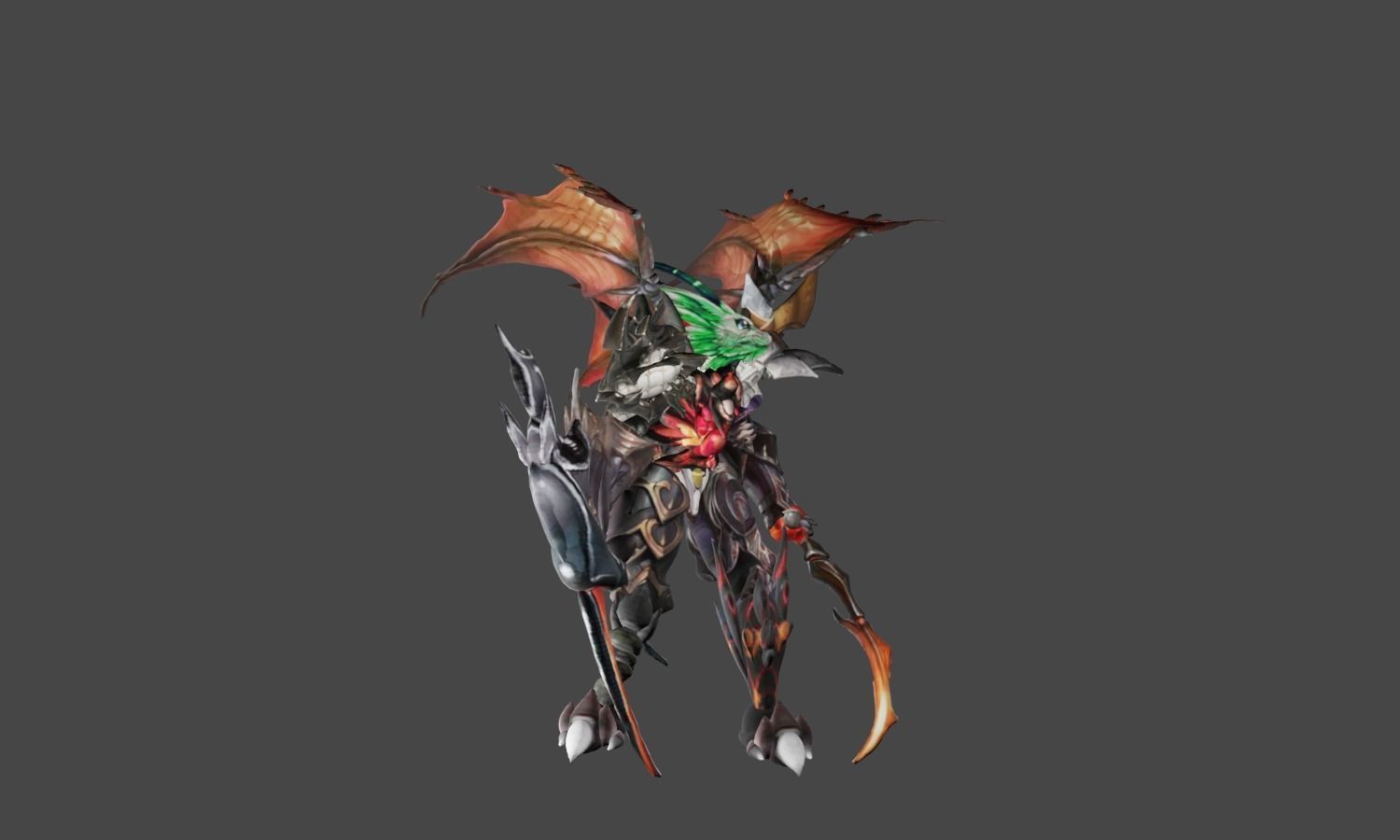 Zeloeman  K 2 Low-poly 3D model_18