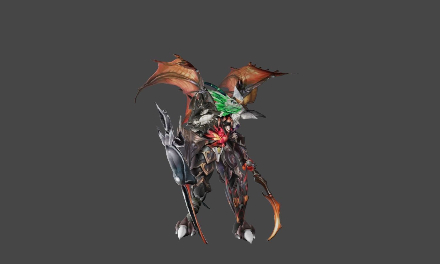 Zeloeman  K 2 Low-poly 3D model_17