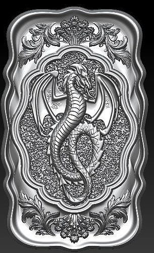dragon pendant 3D model