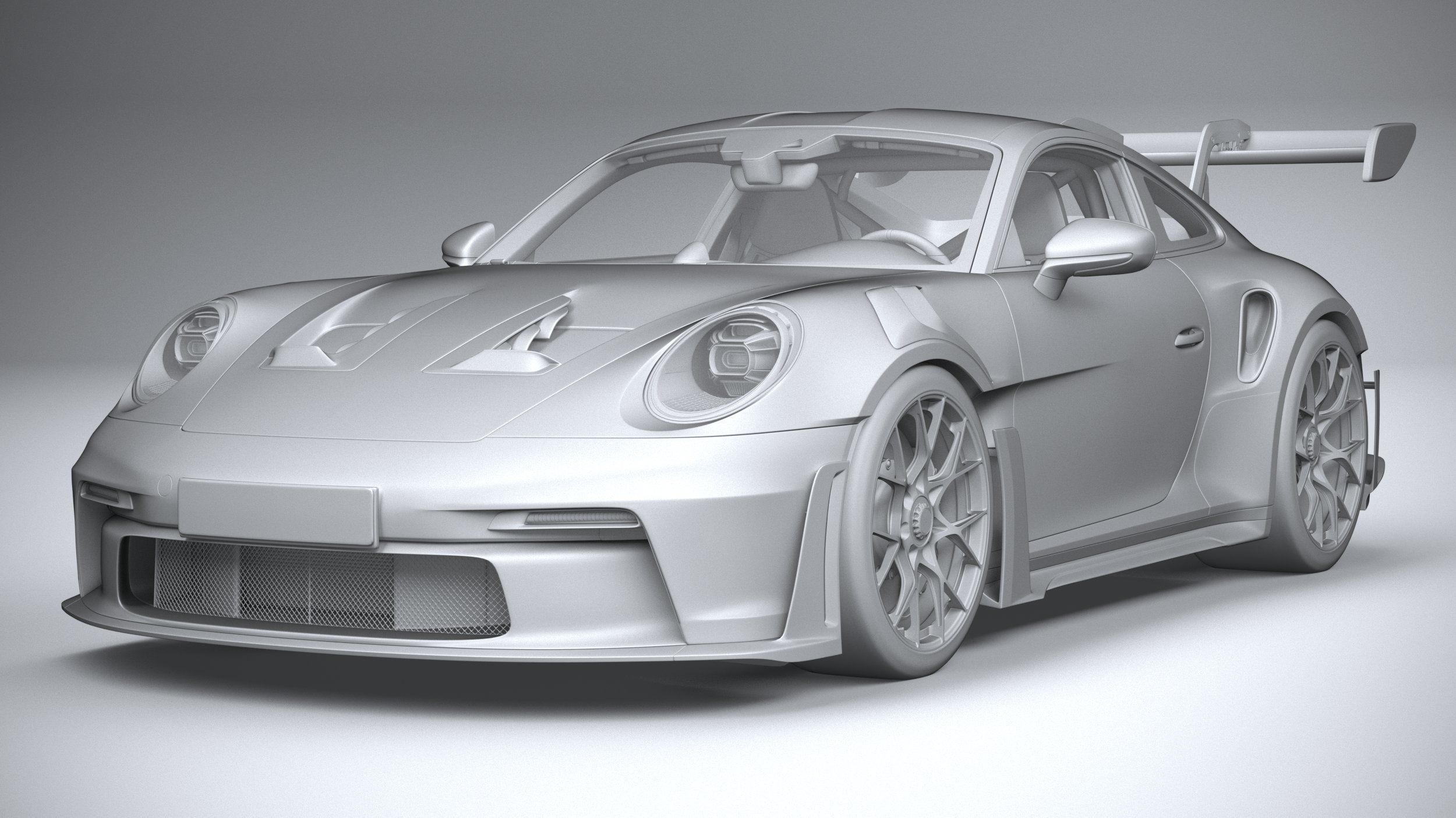 Porsche 911 GT3RS 2023 3D model_27