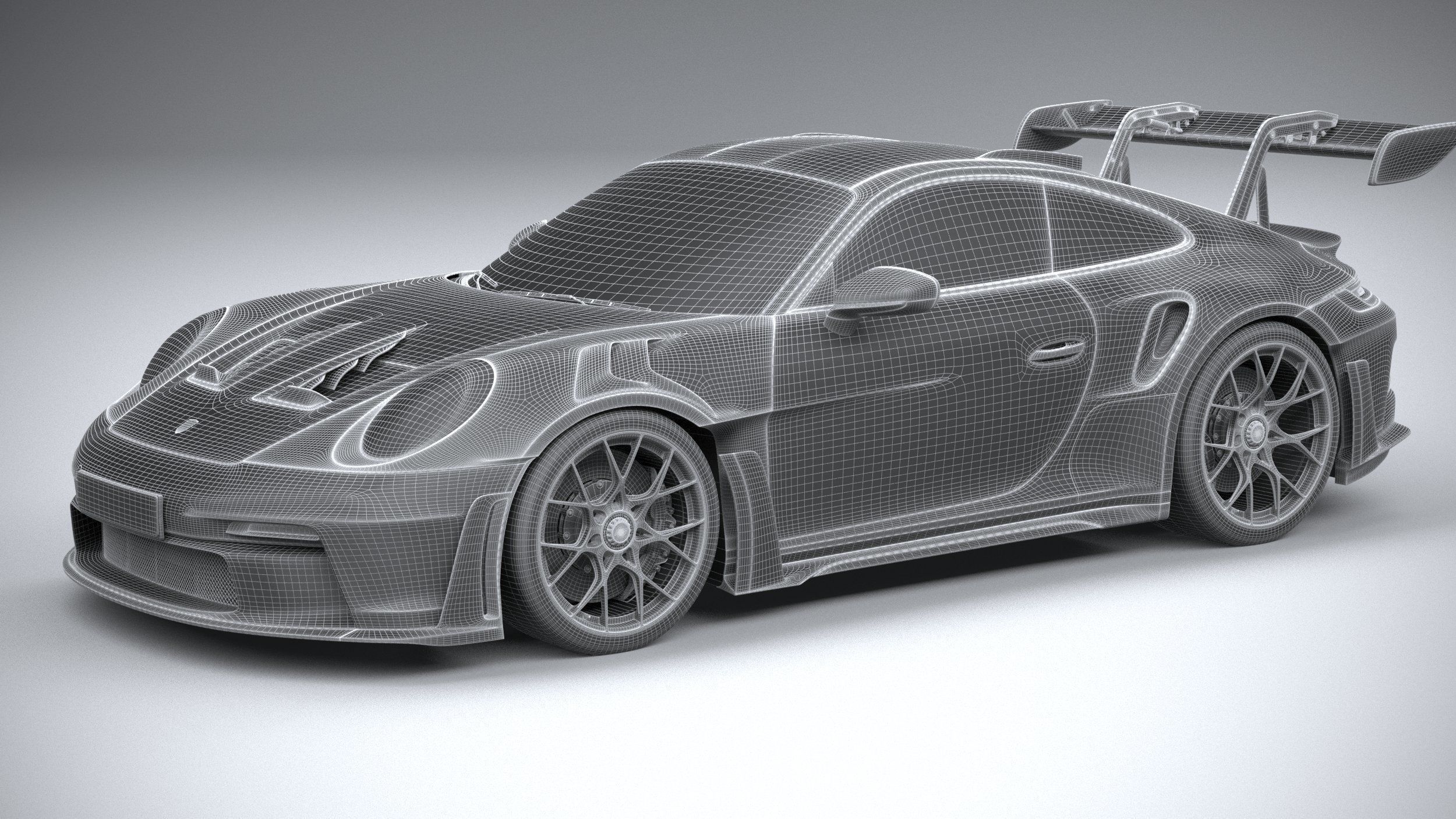 Porsche 911 GT3RS 2023 3D model_36