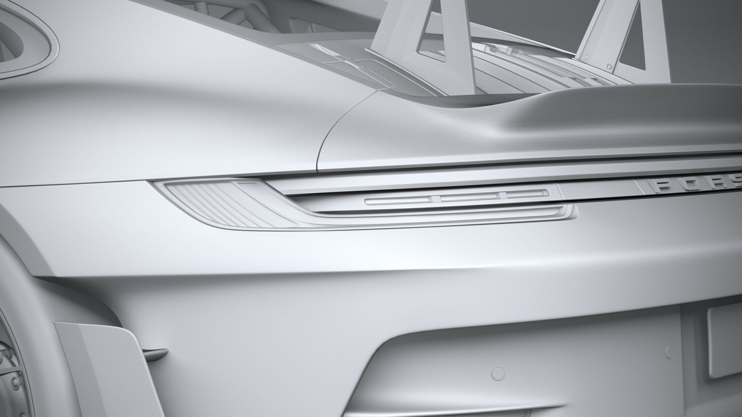 Porsche 911 GT3RS 2023 3D model_31