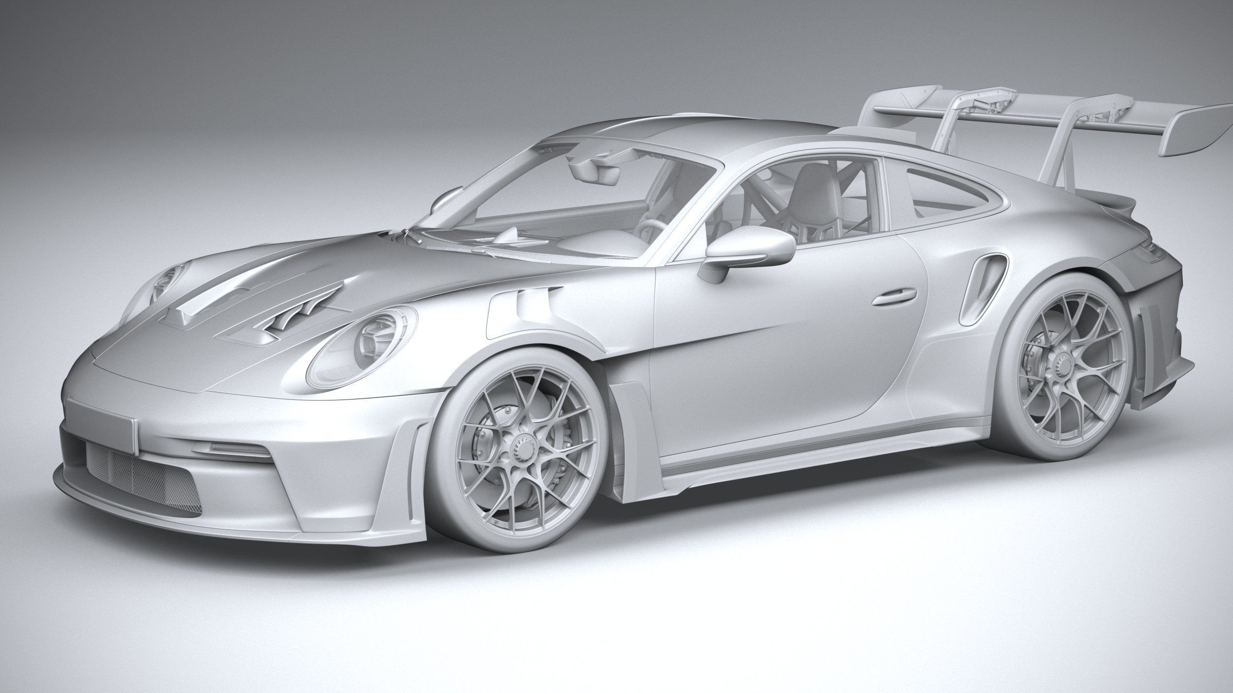 Porsche 911 GT3RS 2023 3D model_26