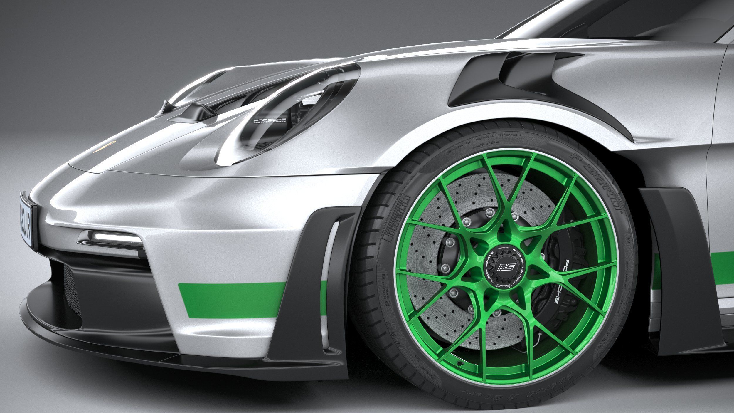 Porsche 911 GT3RS 2023 3D model_3