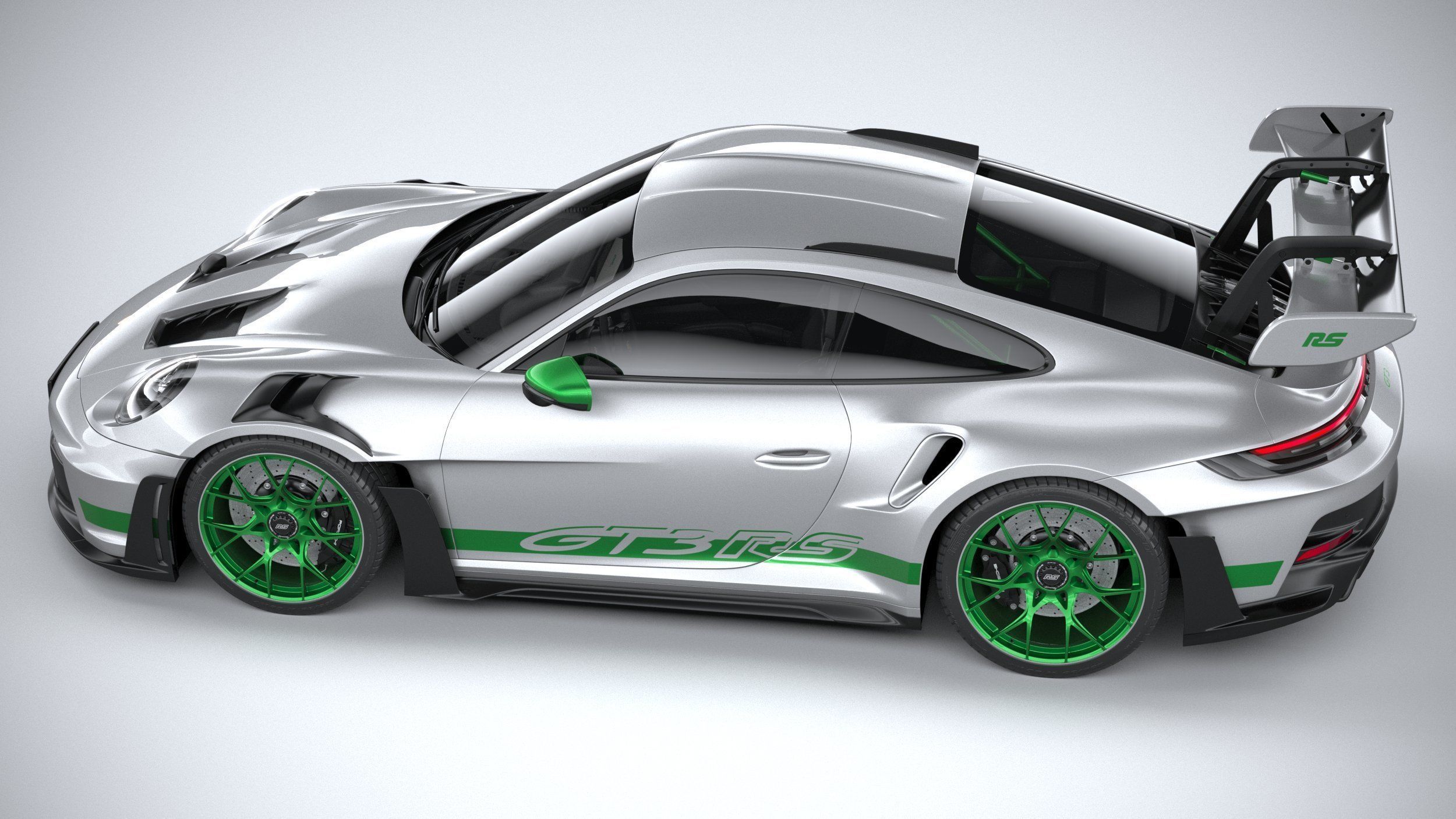 Porsche 911 GT3RS 2023 3D model_9