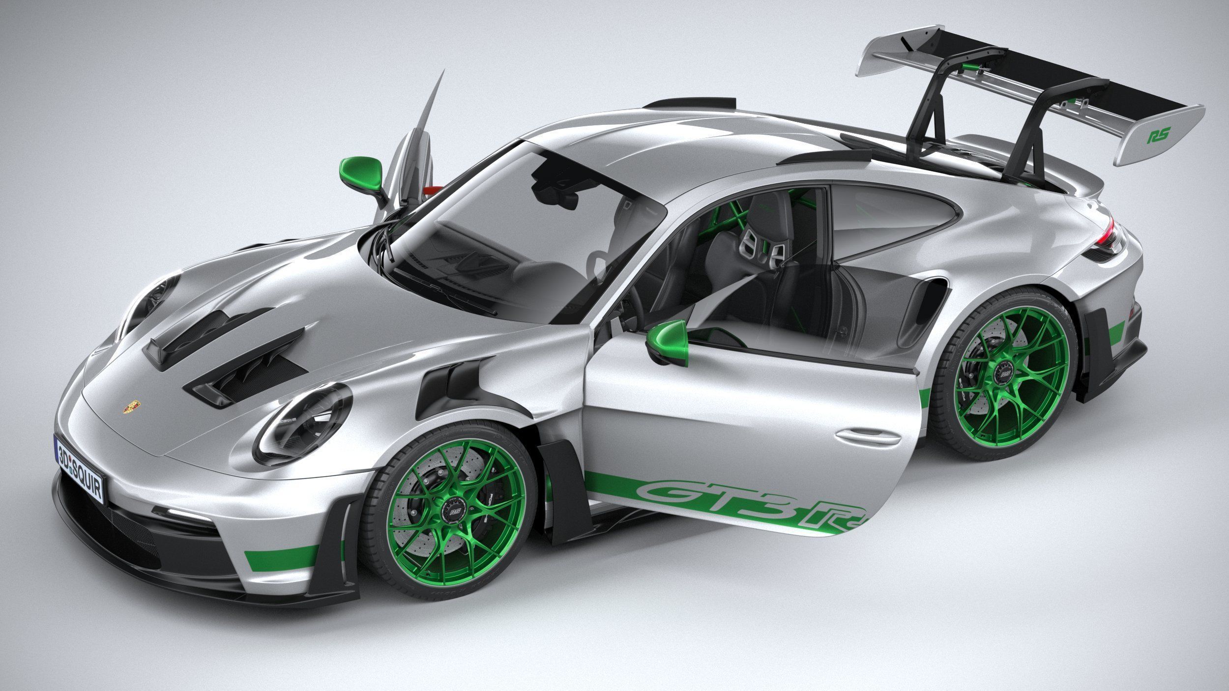 Porsche 911 GT3RS 2023 3D model_22
