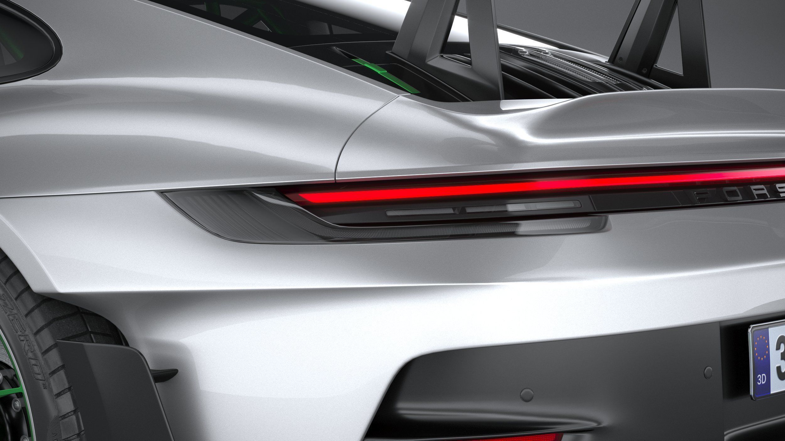 Porsche 911 GT3RS 2023 3D model_15