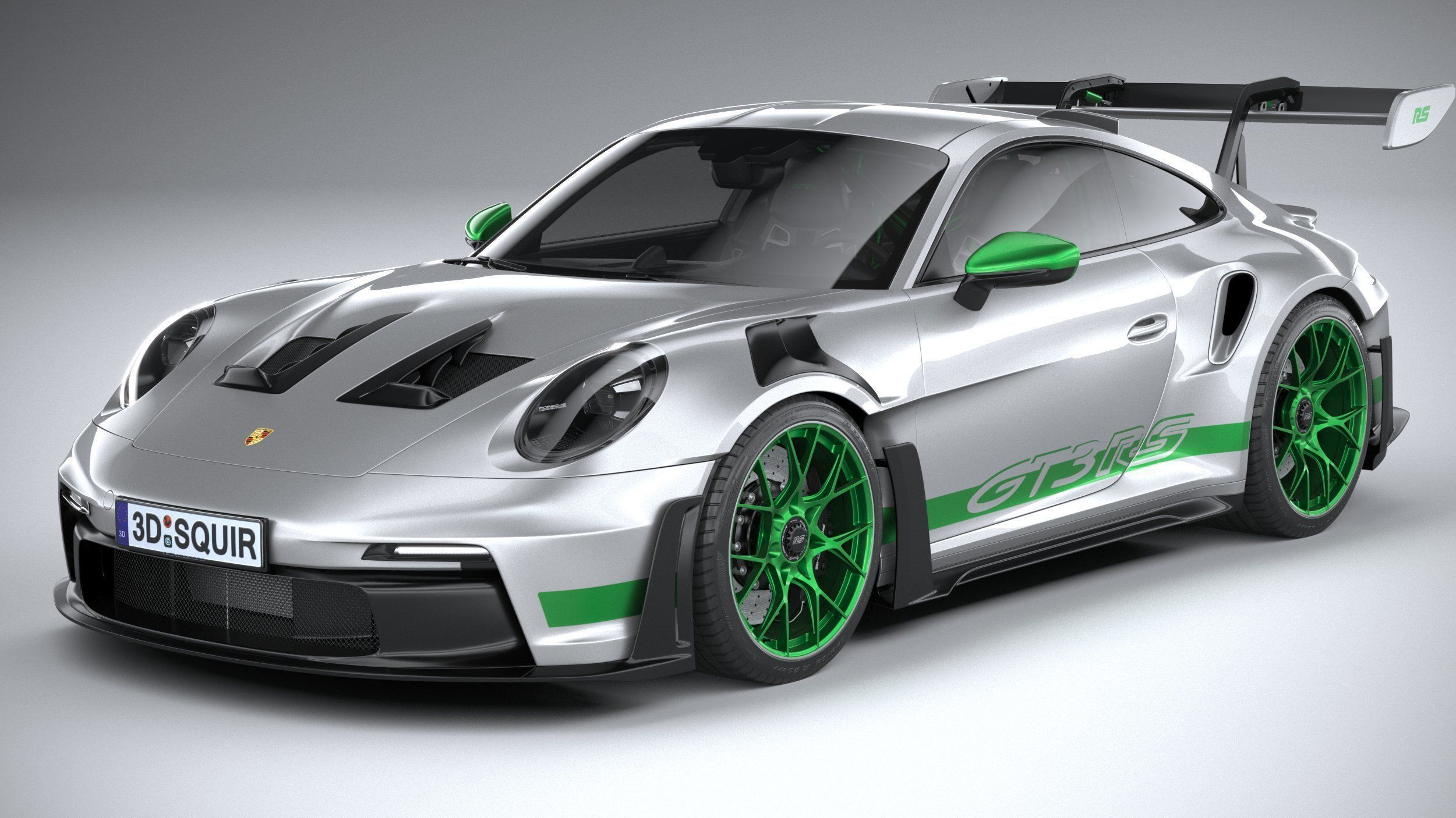 Porsche 911 GT3RS 2023 3D model_1
