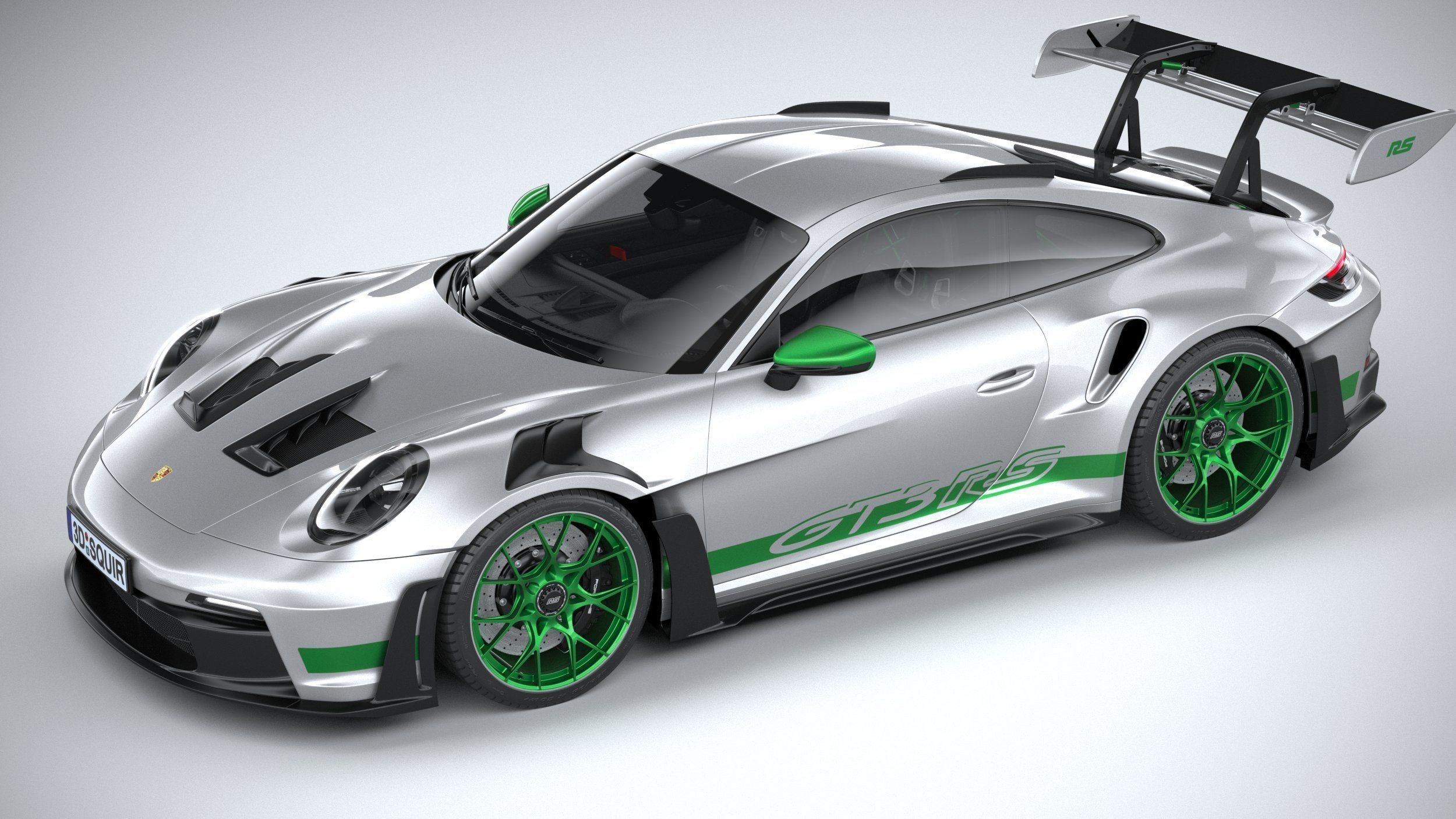 Porsche 911 GT3RS 2023 3D model_7