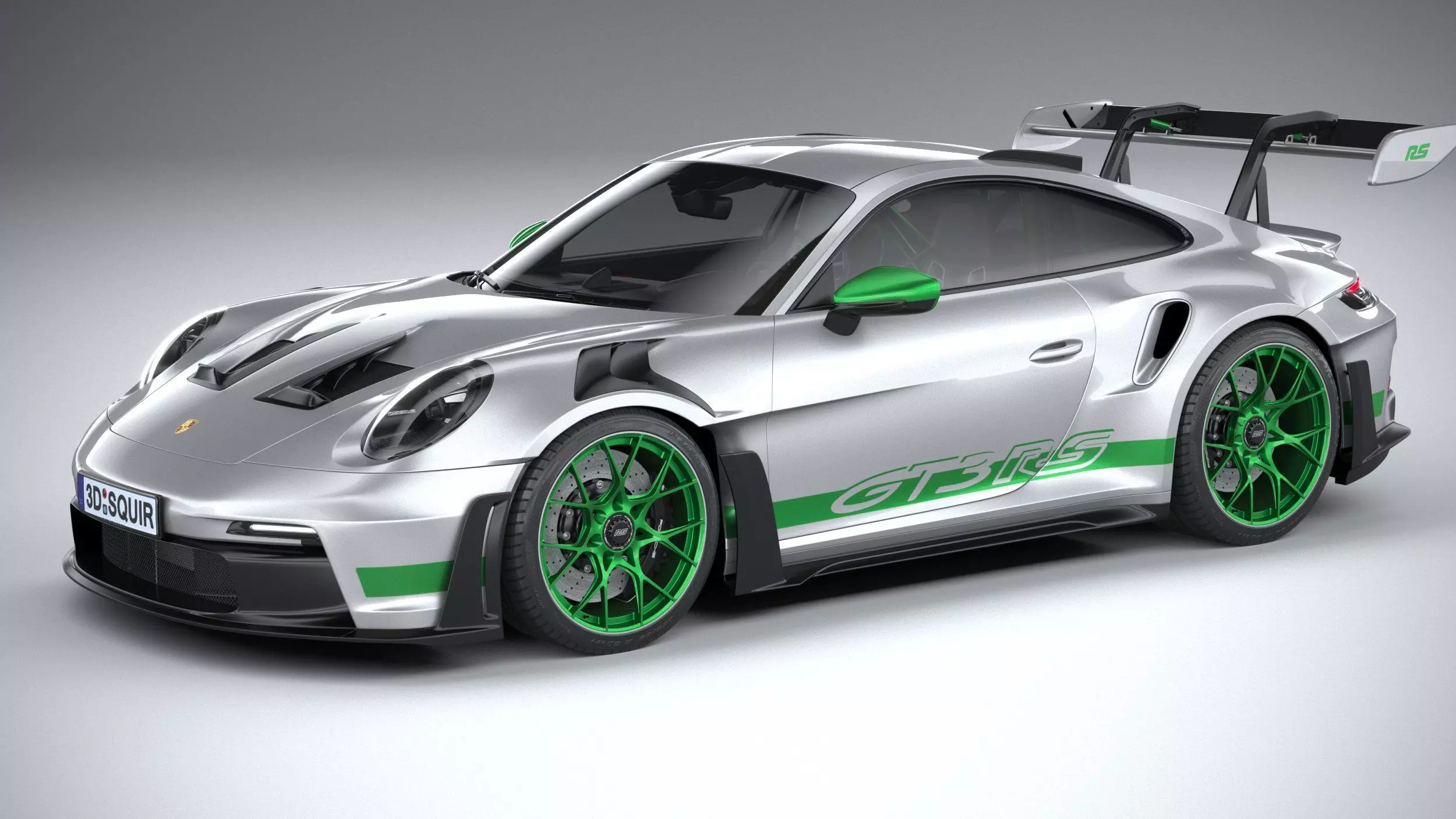 Porsche 911 GT3RS 2023 3D model_0
