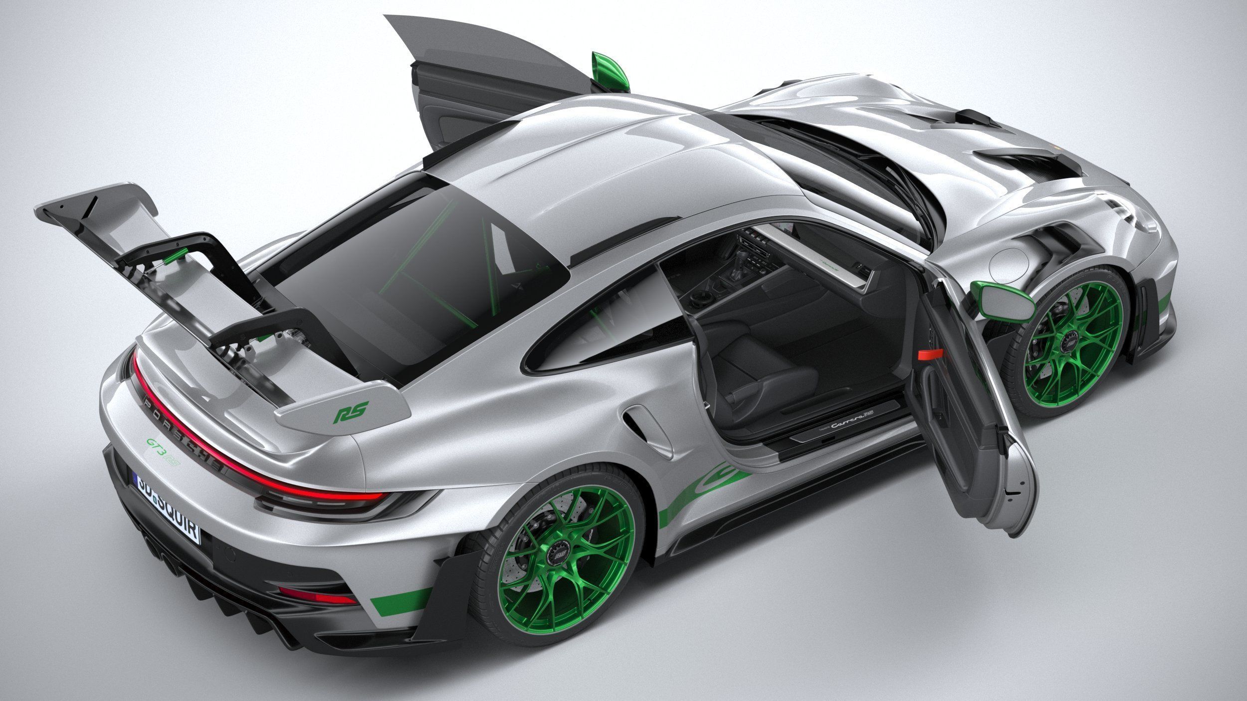 Porsche 911 GT3RS 2023 3D model_23