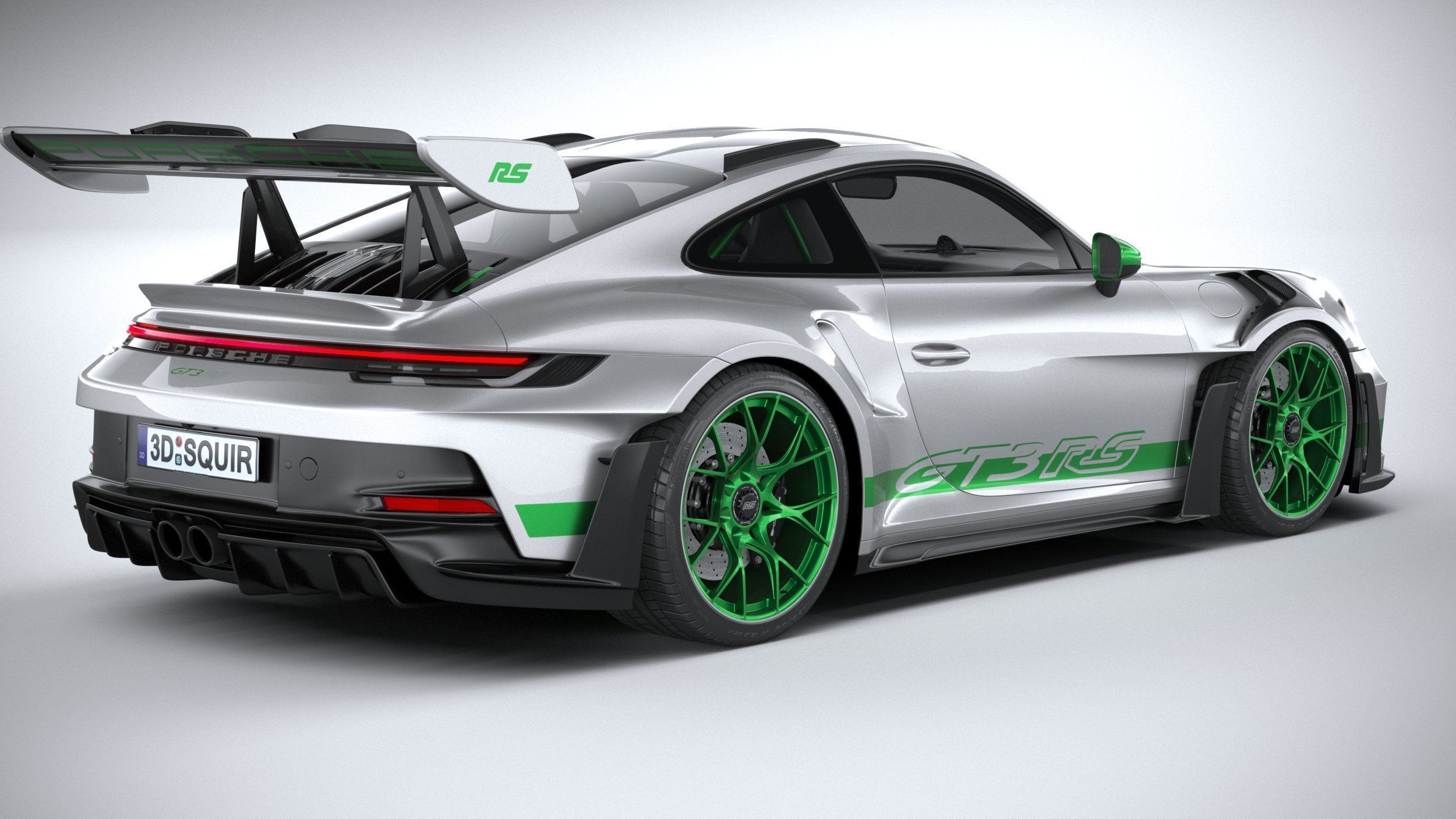 Porsche 911 GT3RS 2023 3D model_17