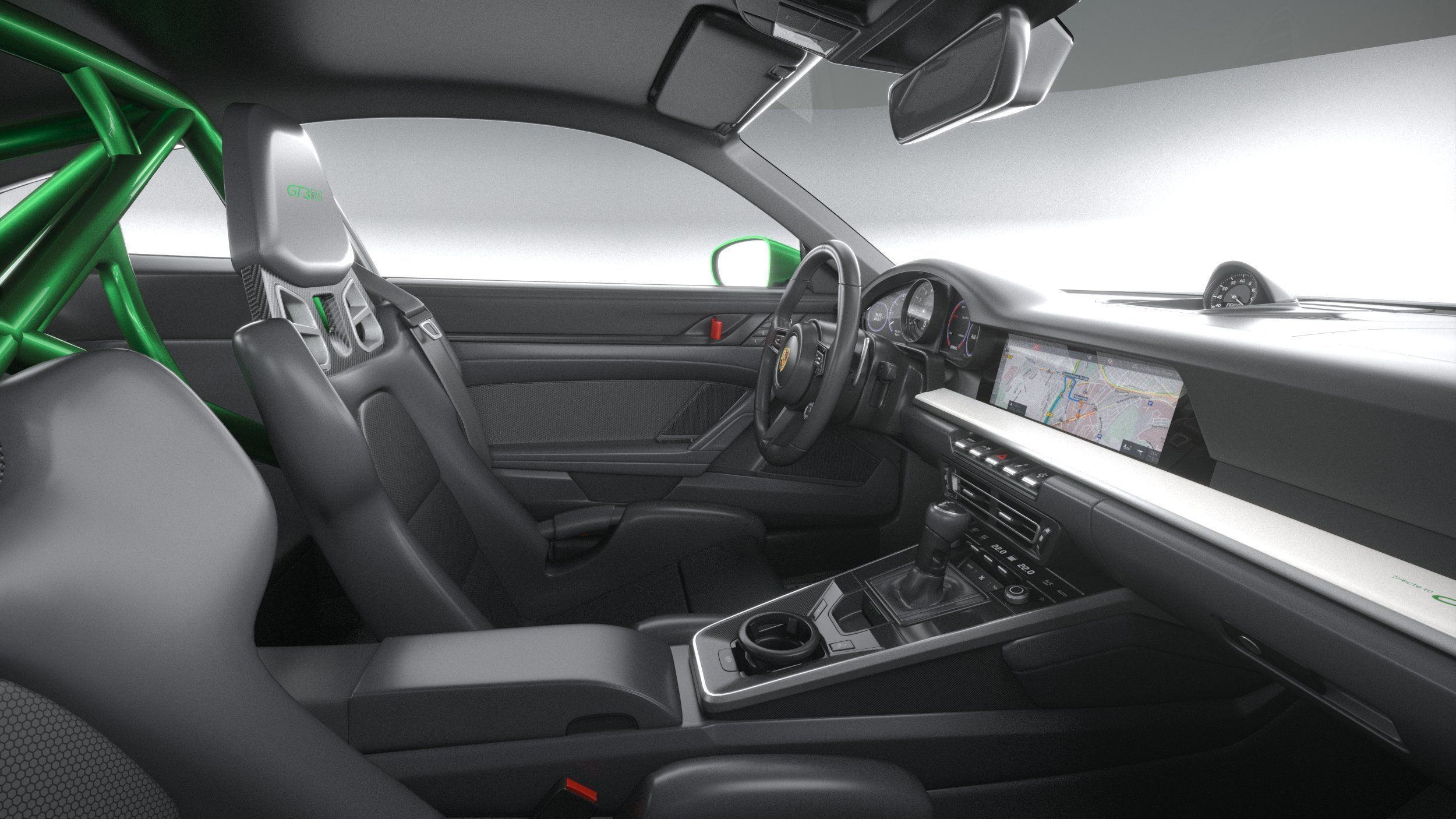 Porsche 911 GT3RS 2023 3D model_35