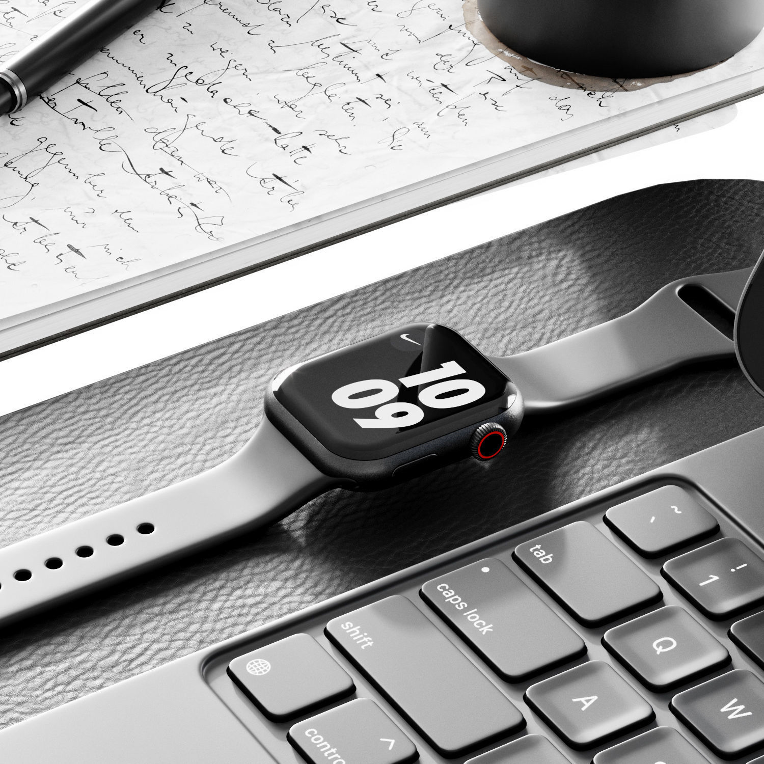 Apple Set 3 keyboard stand for ipad pro 3D model_2