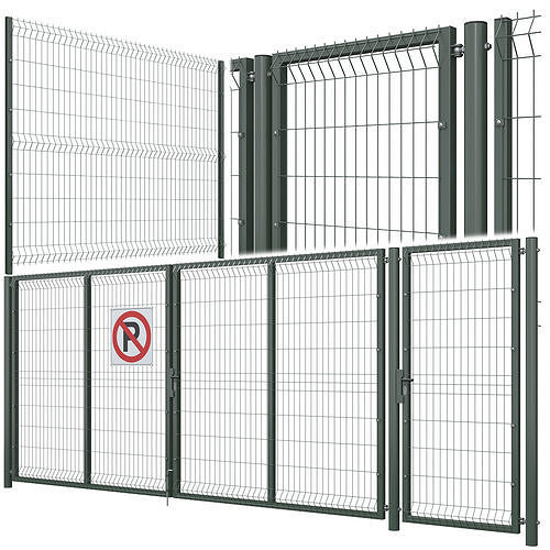 Metal Fence 3D model