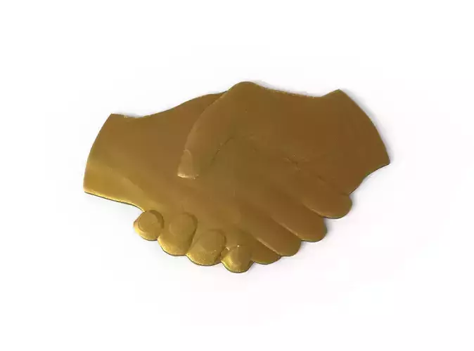 Handshake gold