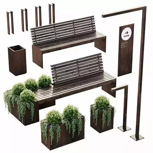 Outdoor Equipment 3D model