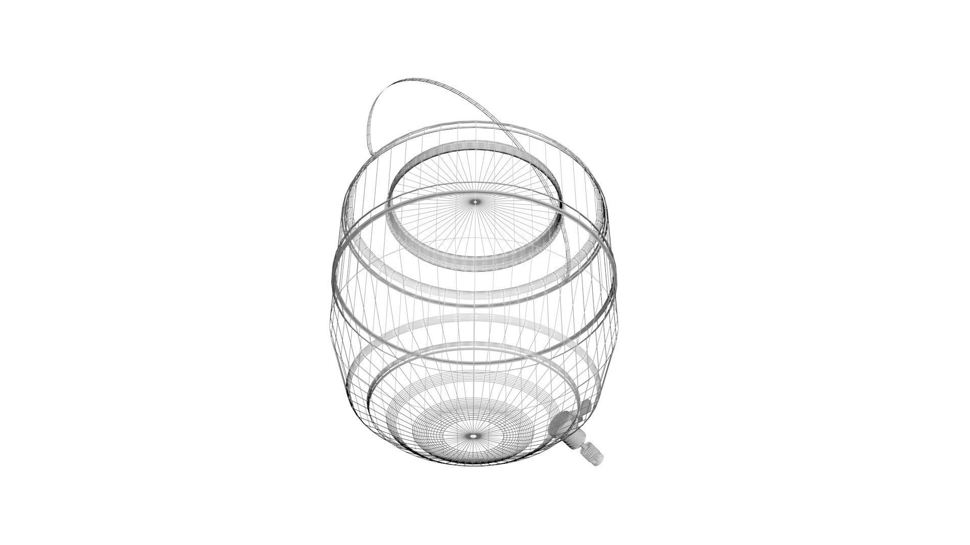 Hanging Gallon Water Dispenser 3D model_26