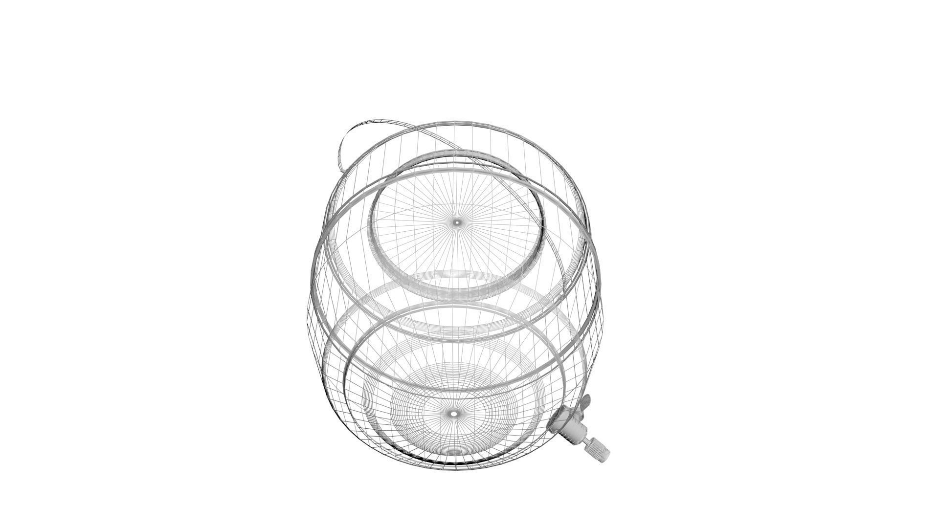 Hanging Gallon Water Dispenser 3D model_22