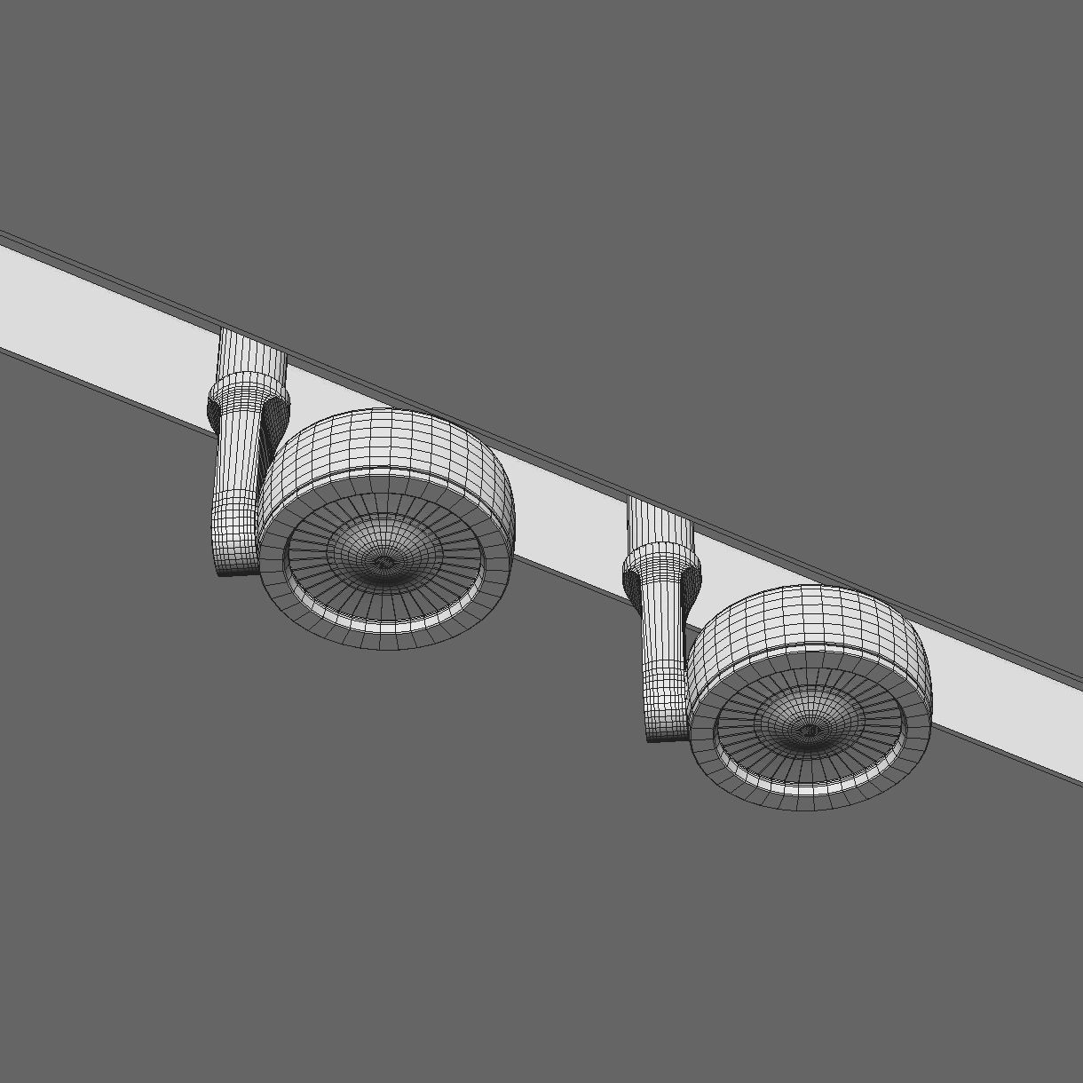 Arkoslight Set 4 front of cabinet with two drawers 3D model_5