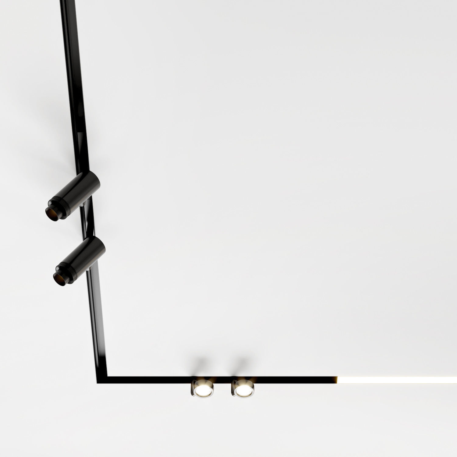 Arkoslight Set 4 front of cabinet with two drawers 3D model_2