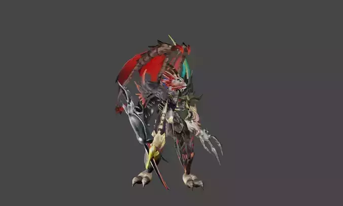 Zeloeman  J 20 Low-poly 3D model