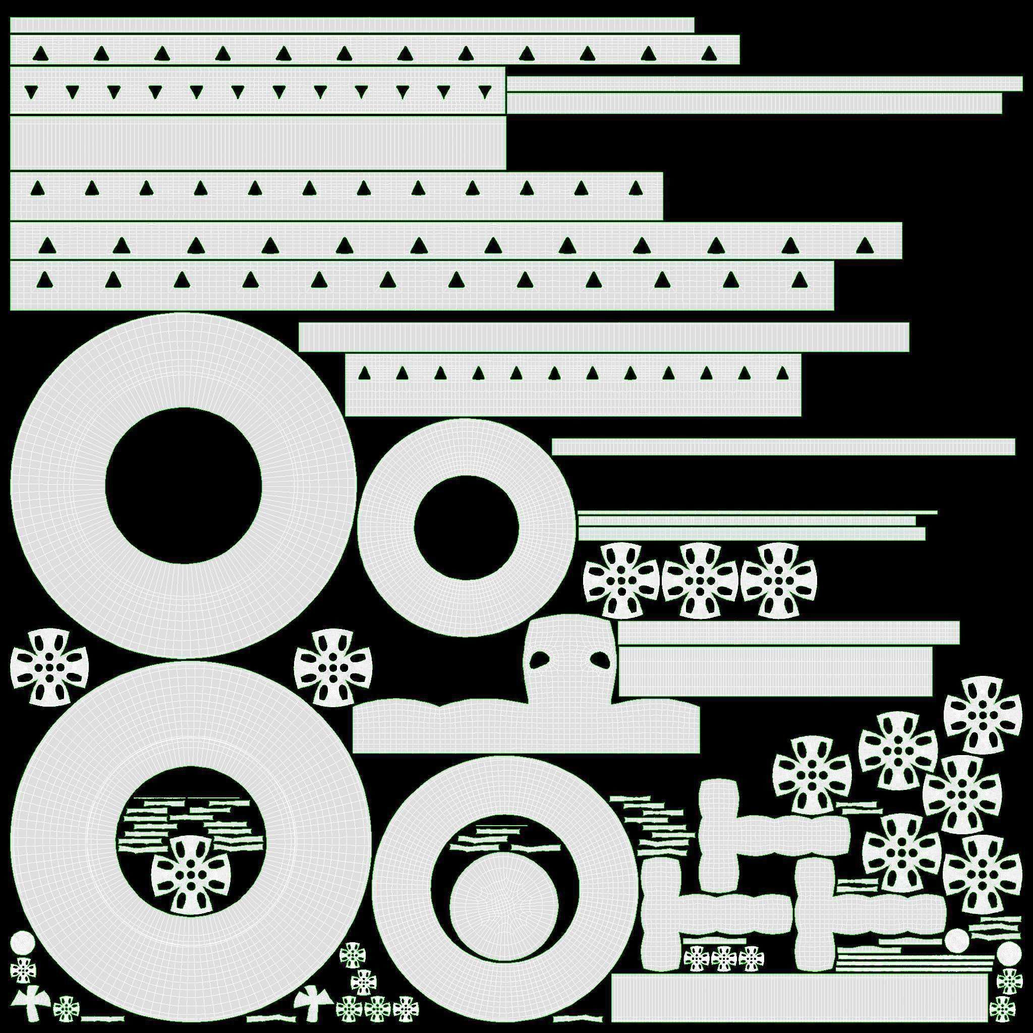 Cat Toy Roller Turntable 3D model_8