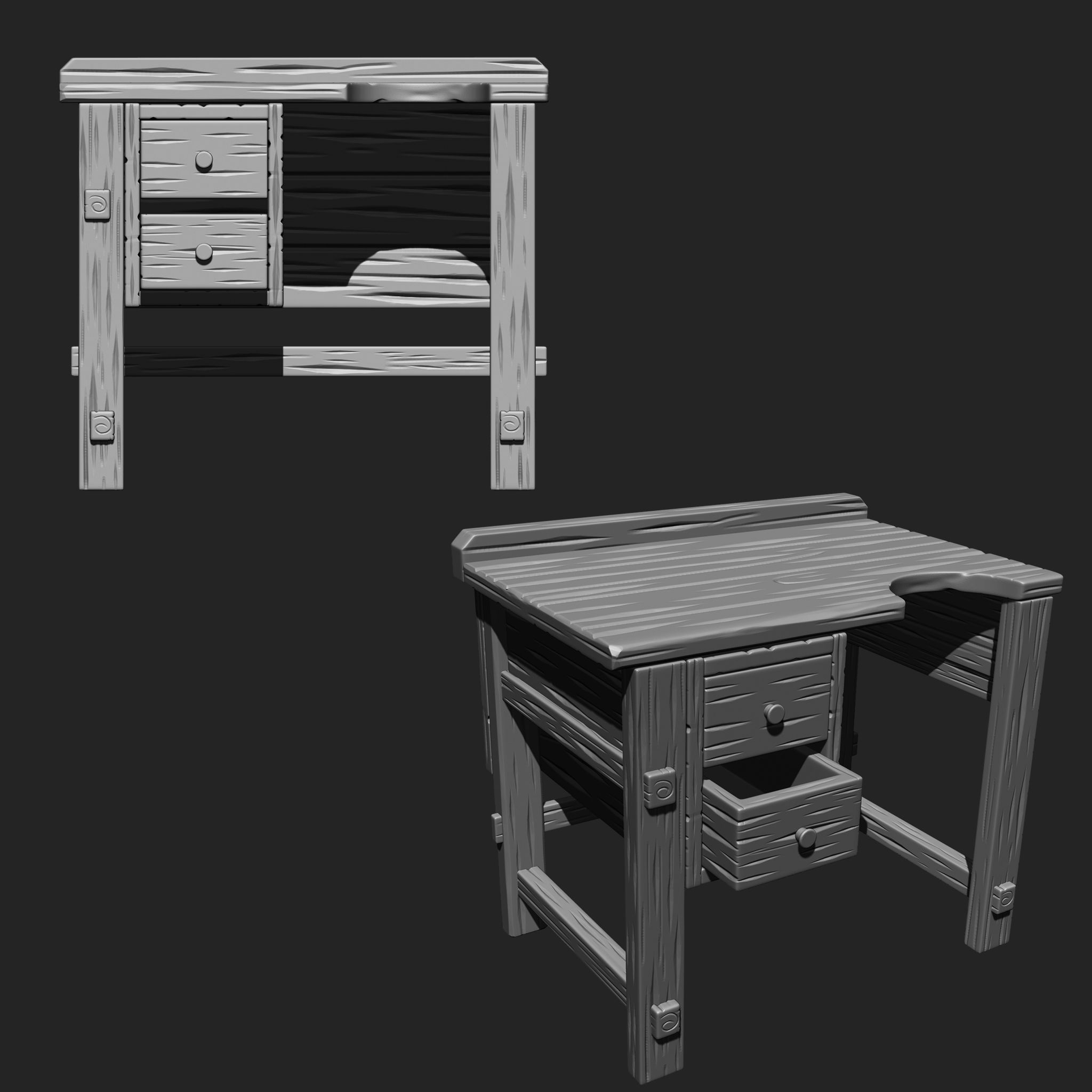 Stylized Objects IMM Brush Pack 19 in One Vol 3 3D model_18