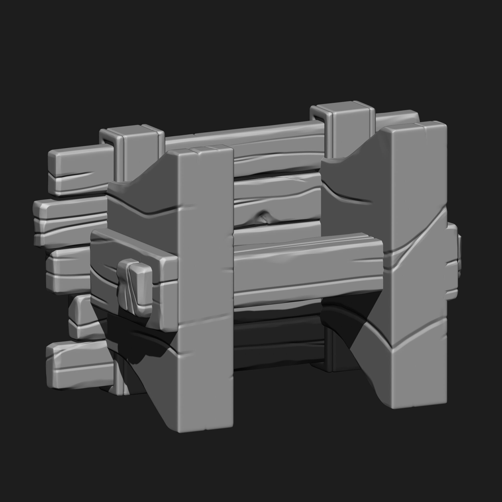 Stylized Objects IMM Brush Pack 19 in One Vol 3 3D model_45