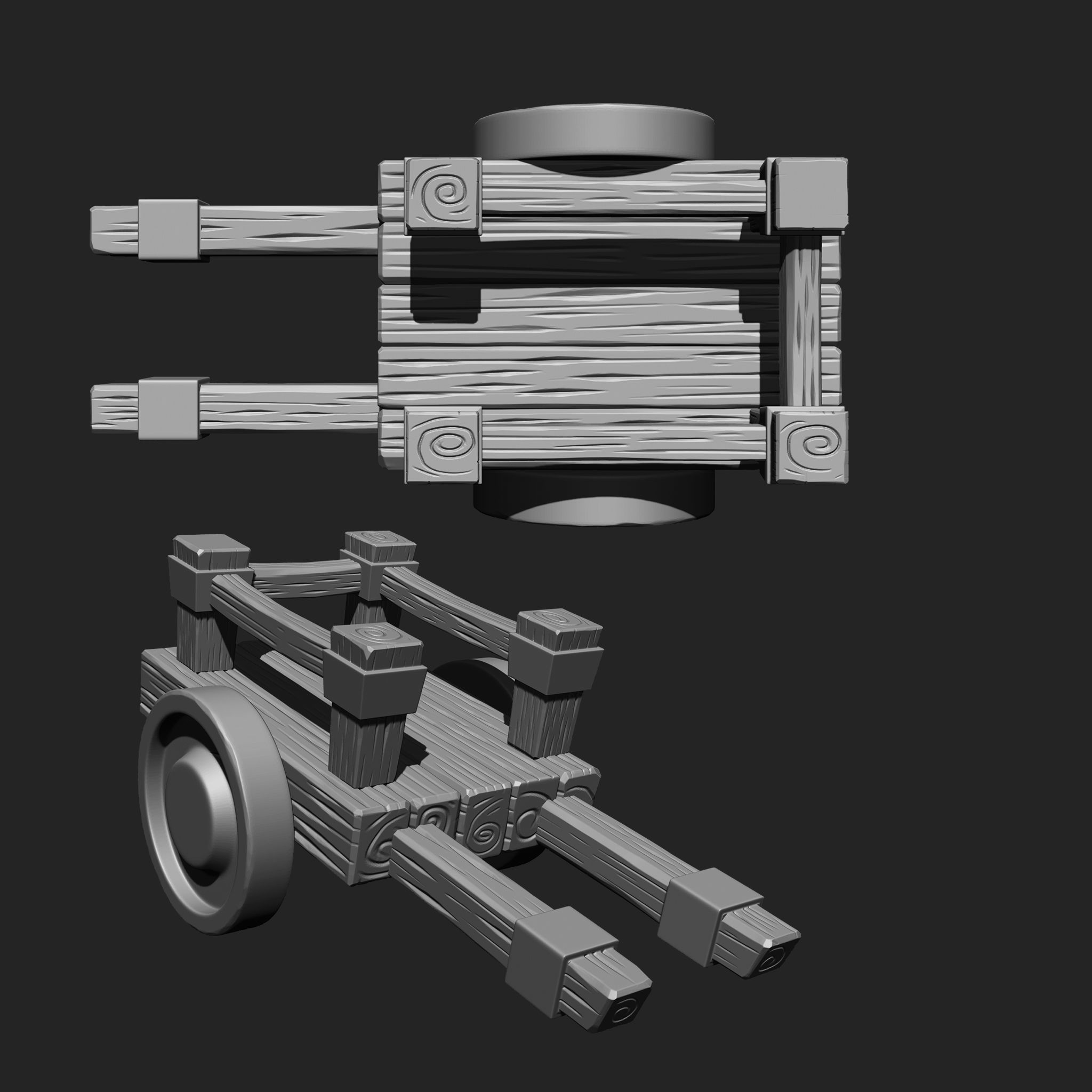 Stylized Objects IMM Brush Pack 19 in One Vol 3 3D model_6