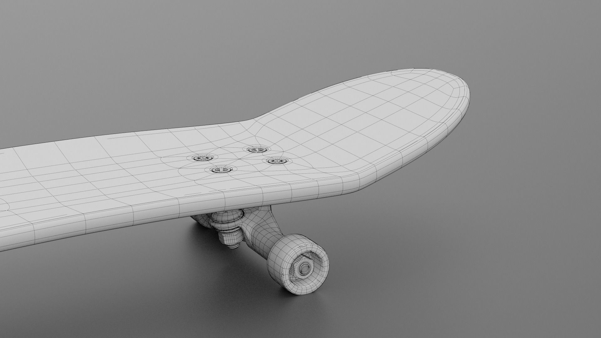 SKATEBOARD SMALL TOY 3D model_12