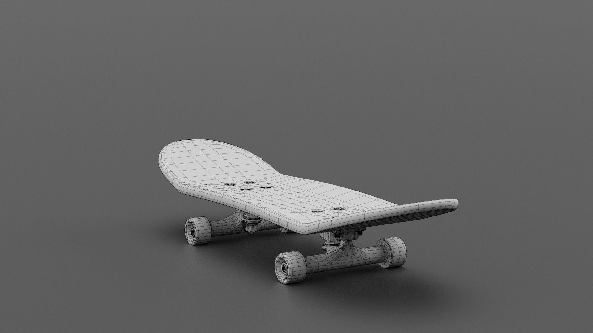 SKATEBOARD SMALL TOY 3D model_17
