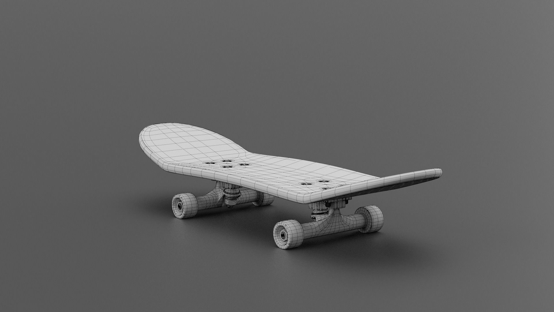 SKATEBOARD SMALL TOY 3D model_15