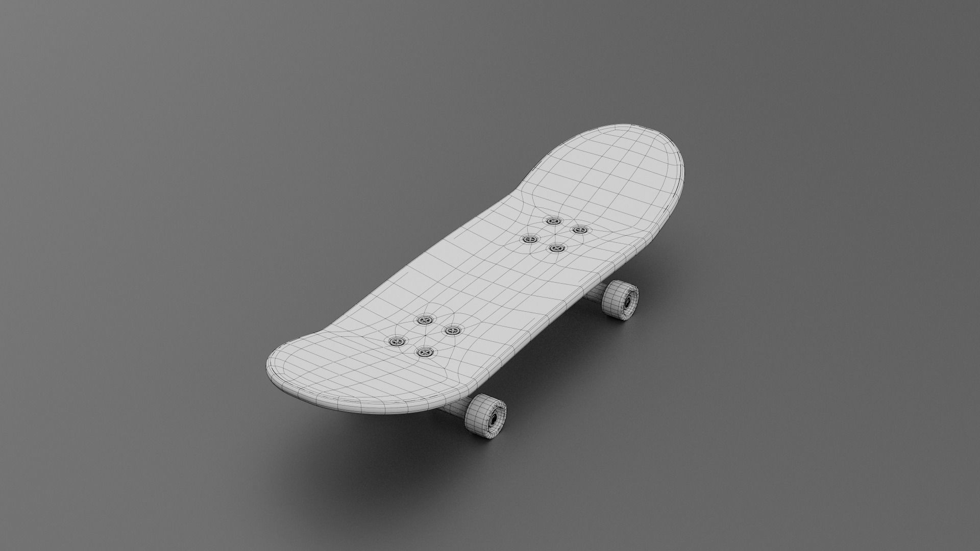 SKATEBOARD SMALL TOY 3D model_18