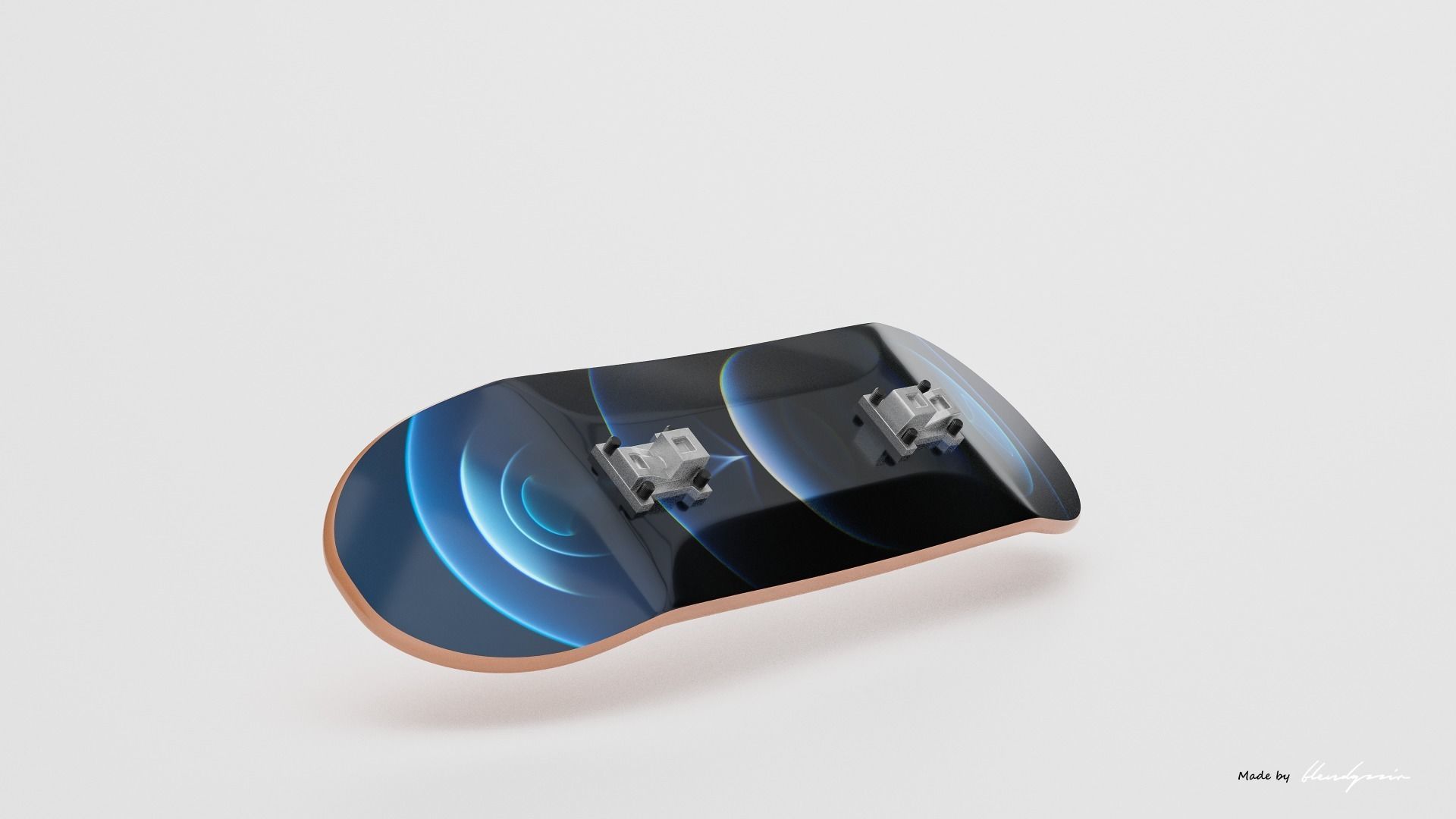 SKATEBOARD SMALL TOY 3D model_10