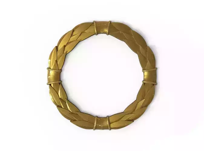 A wreath of laurel leaves 03