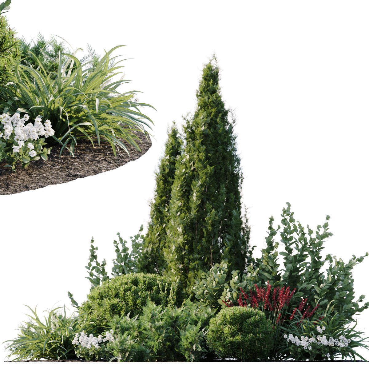 Alpine slide 3D model_3