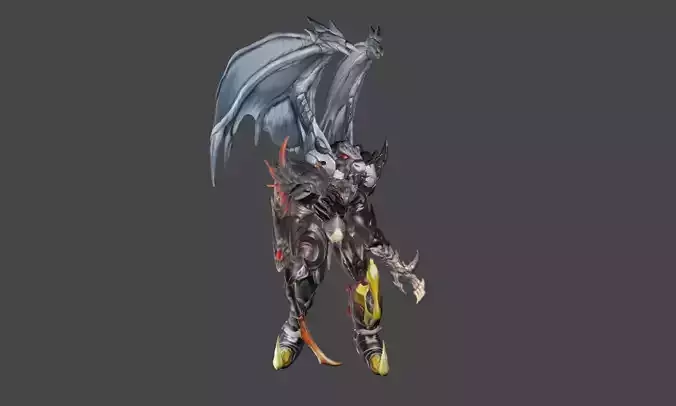 Zeloeman J 1 demon with wings