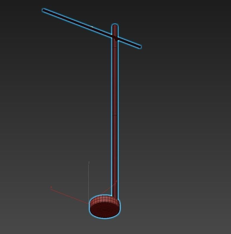 TUBS Floor lamp 3D model_3